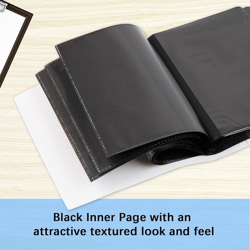 ألبوم صور صغير مقاس 4x6، ألبوم صور صغير يحمل 64 صورة، صفحة داخلية سوداء مع شريط مطاطي قوي، مجلد محفظة مقاس 4x6 لتخزين صور البطاقات البريدية الفنية، كتاب صور لصور 4 × 6 (أبيض) in Kuwait