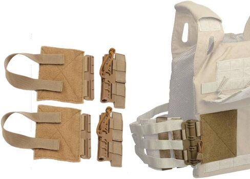 Ladieshow 2pcs Outdoor Quick Release Buckle Set,Cummerbund MOLLE Removal Buckle Nylon Portable Quick Removal Buckle Set in Saudi Arabia