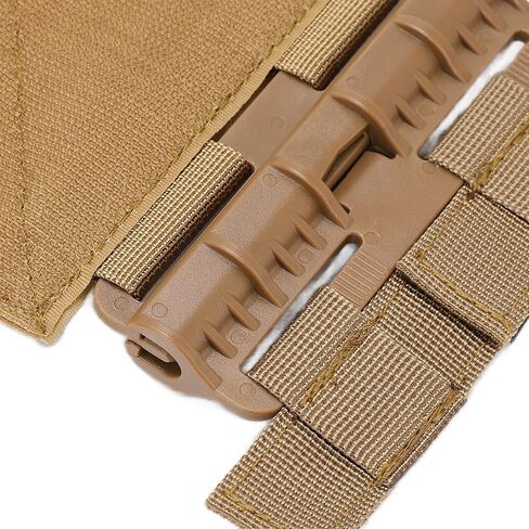 Ladieshow 2pcs Outdoor Quick Release Buckle Set,Cummerbund MOLLE Removal Buckle Nylon Portable Quick Removal Buckle Set in Saudi Arabia