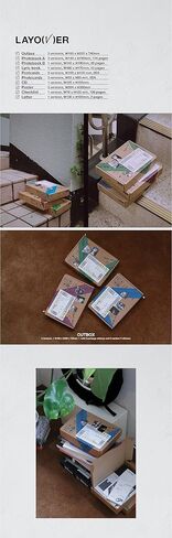 BTS : V Layover (Version 2 - Blue) 1st Solo Album CD+Poster+Photocards+Letter+Photobook A+Photobook B+Postcards+Lyric Book+Checklist+(Extra BTS 6 Photocards+1 Double-Sided Photocard+Pocket Mirror) in Saudi Arabia