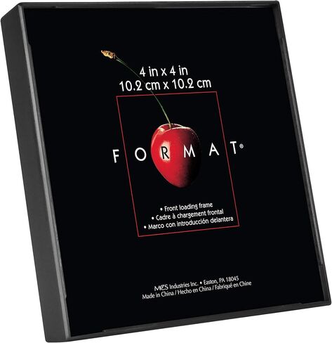 MCS Format Picture Frames, Gallery Wall Frames, Black, 4 x 4, 12-Pack in Saudi Arabia