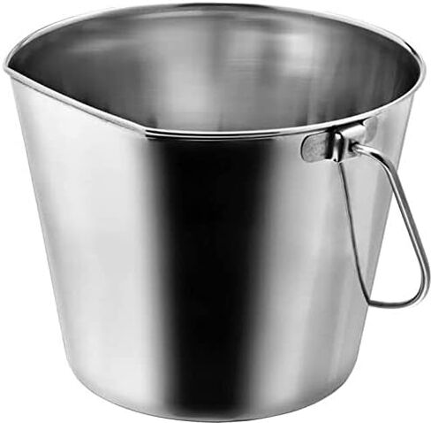 دلو ستانلس ستيل مسطح الجوانب من انديبتس، 6 كوارت in Kuwait