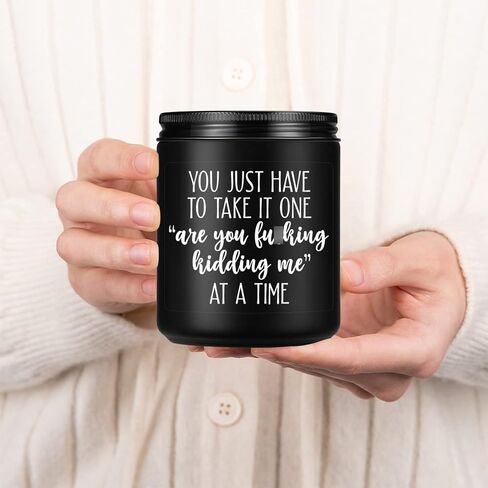 LEADO Candles, Funny Gifts for Women, Men - Boss Gifts, Coworker Gifts for Women - Birthday, Galentines, Valentines Day Gifts for Coworkers, Boss, Work Bestie Gifts - Relaxing Gifts for Women in Kuwait