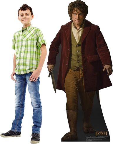 Cardboard People Bilbo Baggins Life Size Cardboard Cutout Standup - The Hobbit: The Desolation of Smaug (2013 Film) in Saudi Arabia