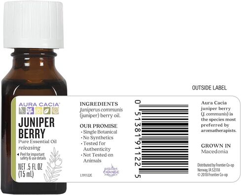 Aura Cacia Pure Juniper Berry Essential Oil | 0.5 fl. oz. | Juniperus communis in Saudi Arabia
