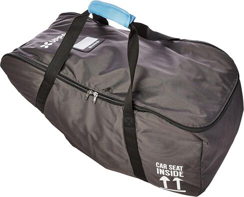حقيبة سفر UPPAbaby RumbleSeat/Bassinet مع TravelSafe، أسود/أزرق in Kuwait