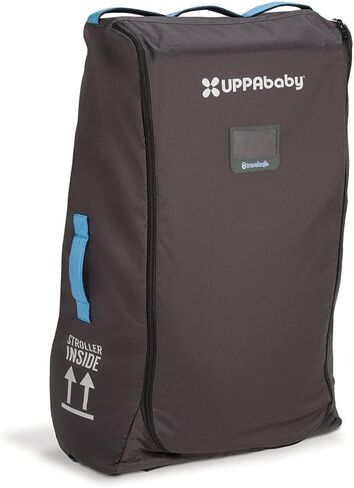 حقيبة سفر UPPAbaby RumbleSeat/Bassinet مع TravelSafe، أسود/أزرق in Kuwait
