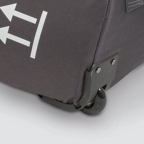 حقيبة سفر UPPAbaby RumbleSeat/Bassinet مع TravelSafe، أسود/أزرق in Kuwait