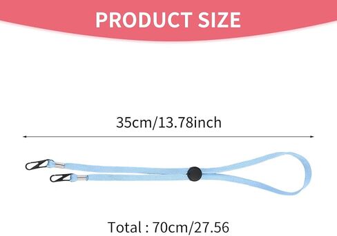 5 قطع من Fawcotu بمشبك مقاوم للرياح لصيد الأسماك وحبل الغولف والتخييم وقبعة بحبل للذقن وركوب القوارب (5 قطع، متعدد الألوان، الحجم: 13.78 بوصة) in Kuwait