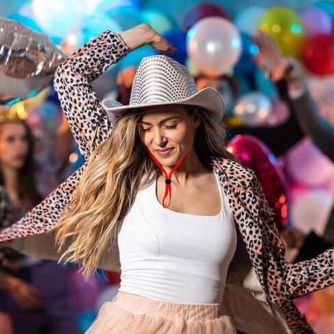 5 قطع من Fawcotu بمشبك مقاوم للرياح لصيد الأسماك وحبل الغولف والتخييم وقبعة بحبل للذقن وركوب القوارب (5 قطع، متعدد الألوان، الحجم: 13.78 بوصة) in Kuwait