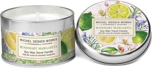 Michel Design Works Soy Wax Candle in Travel Tin Size, Rosemary Margarita in Kuwait