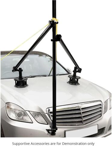 PROAIM Action-King 8" Suction Mount Car Camera Rigging System (ø48mm). 360° Rotating Clamps, Firm & Secure Suction Grip. Strong, Stable & Durable. Offers Desired Angle Setup (CM-ACKG-02) in Saudi Arabia