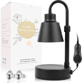 Wellehomi Candle Warmer Lamp,Height Adjustable Candle Lamp with Timer,Dimmable Candle Light Wax Warming Lamp Candle Melting Lamp for Valentine Mother's Day for Mom Women Mother Girl in Kuwait