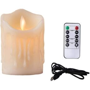 Bello Luna 5.8 INCH Rechargeable and Environmental Candle with Remote Control in Saudi Arabia