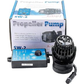 Jebao SW-2 Wave Maker Marine Aquarium Wave Maker Pump with Controller Fit 12-20 inch Tank,130-800 GPH in Kuwait