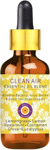 Deve Herbes Asthma Relief Breathe Easy Suitable for Asthamatic People with High Blood Pressure. Aromatherapy Essential Oil Blend of Cajeput, Holy Basil (Tulsi) & Spearmint Essential Oils 10ml(0.33oz) in Saudi Arabia