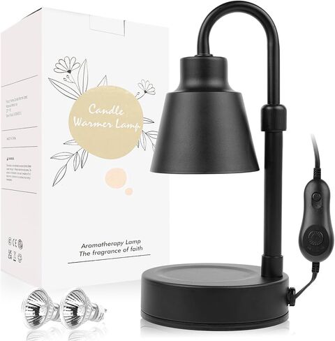 Wellehomi Candle Warmer Lamp,Height Adjustable Candle Lamp with Timer,Dimmable Candle Light Wax Warming Lamp Candle Melting Lamp for Valentine Mother's Day for Mom Women Mother Girl in Kuwait