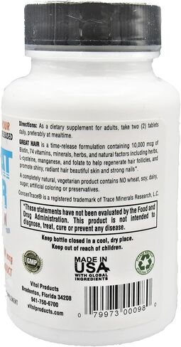 Vitol - Great Hair - 60 tablets in Saudi Arabia