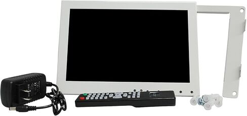 شاشة كينوكو بيضاء مقاس 10.1 بوصة LED مع مدخل HDMI/VGA/مركب/RCA in Kuwait