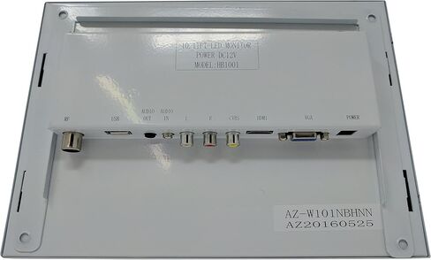 شاشة كينوكو بيضاء مقاس 10.1 بوصة LED مع مدخل HDMI/VGA/مركب/RCA in Kuwait