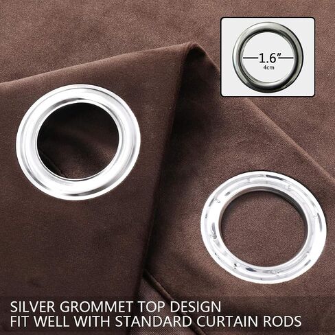 Bleach White Velvet Curtains 84 inches Long Soft Velvet Curtains Grommet Velvet Thermal Insulated Curtains Window Treatment for Bedroom Light Filtering Velvet Curtains Set of 2 Panels in Saudi Arabia