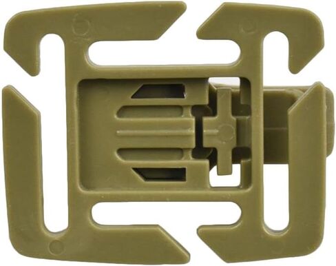 Jadedragon Multipurpose Tactical 360 Rotation D-Ring Clips/Locking Carabiner/Hydration Tube Clips/Elastic String Strap Management Tool for MOLLE Webbing Attachment Backpacks in Saudi Arabia