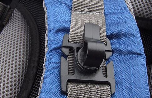 Jadedragon Multipurpose Tactical 360 Rotation D-Ring Clips/Locking Carabiner/Hydration Tube Clips/Elastic String Strap Management Tool for MOLLE Webbing Attachment Backpacks in Saudi Arabia