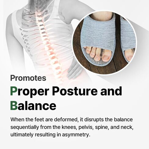 مصحح الورم الدائري للتوازن من Aider Therafoot - فاصل أصابع القدم قابل للغسل وإعادة الاستخدام ووسائد للورم - مادة هلامية ناعمة - تخفيف آلام القدم ومحاذاة أصابع القدم (حجم موحد - اليسار) in Kuwait