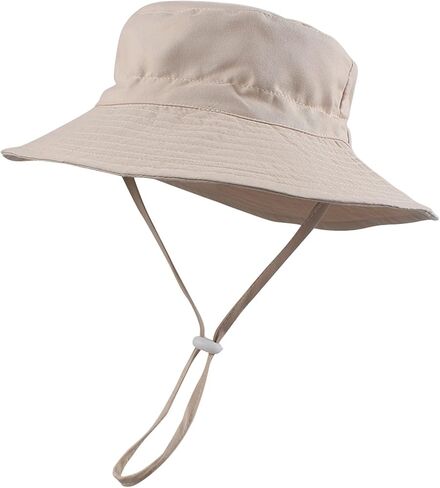 قبعة Peecabe Baby Sun Hat للفتيات الصغار قبعة قابلة للتعديل للأطفال قبعة صيفية للأطفال الأولاد للحماية من الشمس in Kuwait
