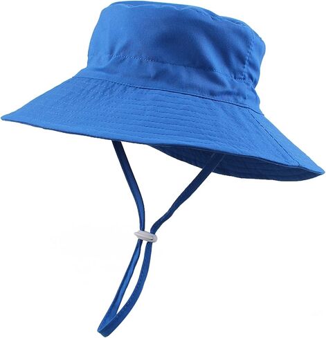قبعة Peecabe Baby Sun Hat للفتيات الصغار قبعة قابلة للتعديل للأطفال قبعة صيفية للأطفال الأولاد للحماية من الشمس in Kuwait