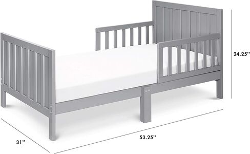Carter's by DaVinci Benji Toddler Bed in Grey in Kuwait