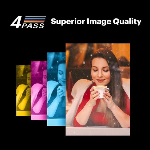 خرطوشة فيلم KODAK 4PASS مقاس 4 × 4 بوصة (120 ورقة) لكاميرا Kodak Mini Shot 4 ERA الفورية وطابعة الصور in Saudi Arabia