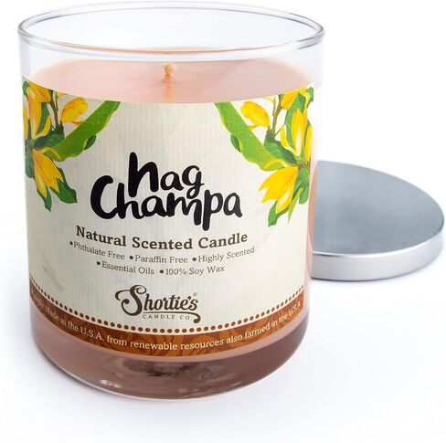 شمعة الصويا الطبيعية المعطرة بخشب الصندل، زيوت عطرية أساسية، 100% فول الصويا، خالية من الفثالات والبارابين، حرق نظيف، 9 أونصة. in Kuwait