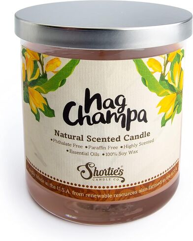 شمعة الصويا الطبيعية المعطرة بخشب الصندل، زيوت عطرية أساسية، 100% فول الصويا، خالية من الفثالات والبارابين، حرق نظيف، 9 أونصة. in Kuwait