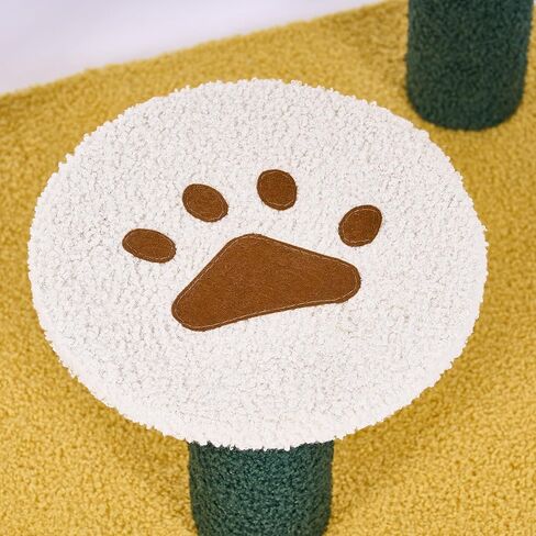 BEWISHOME Cute Cat Tree Cactus Cat Tower for Indoor Cats with Fully Scratching Posts, Top Perches, Dangling Ball Cat Scratcher MMJ101Y in Kuwait