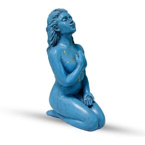 Reading Lady Statue, Lady Statue Decorative Female Figurine Thinker Statue Aesthetic Sculpture Room Decor, Bookshelf Desk Home Living Room Bedroom Decor Modern Abstract Decor (A) in Kuwait