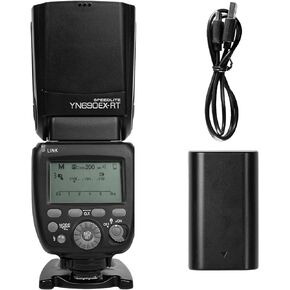 YONGNUO YN690EX-RT Wireless Flash Speedlite, GN60 TTL HSS 1/8000s Optical Master and Slave Camera Flash for Canon, 2000mAh Li-ion Battery with Type-C Charging Interface in Kuwait
