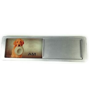 Dog Feeding Magnet with Sliding Indicator, Prevents Over Feeding or Under Feeding in Saudi Arabia