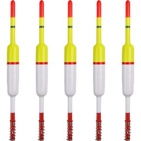Fishing Bobbers Fishing Floats and Bobbers Fishing Floaters Crappie Bobbers Spring Slip Bobbers Fishing Float Accessories for Fishing 5/10pcs