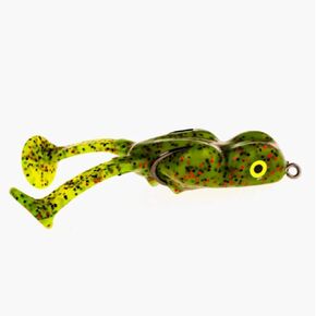 Scum Frog BigFoot Topwater Bass Fishing Paddle القدم جوفاء الجسم الضفدع طعم مع خطافات بدون أعشاب.