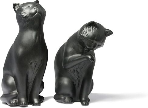 Danya B. Decorative Cat Bookend Set for Cat Lovers in Black, Great Gift for The Feline Fan Child or Adult, Home or Office Bookcases, Display Shelves or for Pet Store Owner or Groomer in Saudi Arabia