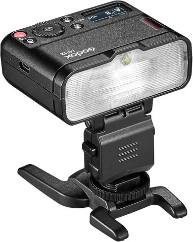 Godox MF12 MF12-K2 Macro Flash w/Xpro-C Trigger Off-Camera TTL Flash Speedlite 12W, 2.4G Wireless Control, TTL/M Mode, Built-in 3.7V/6.29W Lithium Battery, Compatible with Canon in Kuwait