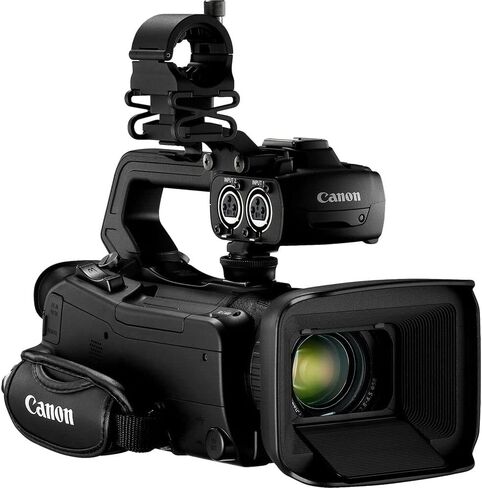 Canon XA75 UHD 4K30 Camcorder with Dual-Pixel Autofocus (5735C002) + 64GB Memory Card + BP828 Battery + BP820 Charger + Filter Kit + Bag + LED Light + Card Reader + More (Renewed) in Saudi Arabia