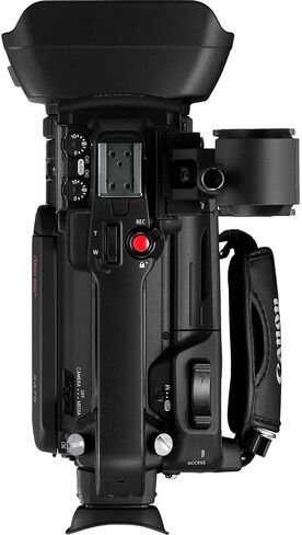 Canon XA75 UHD 4K30 Camcorder with Dual-Pixel Autofocus (5735C002) + 64GB Memory Card + BP828 Battery + BP820 Charger + Filter Kit + Bag + LED Light + Card Reader + More (Renewed) in Saudi Arabia