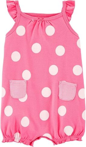 Carter's Baby Girls' Snap Up Cotton Romper in Saudi Arabia