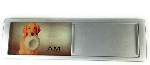 Dog Feeding Magnet with Sliding Indicator, Prevents Over Feeding or Under Feeding in Saudi Arabia