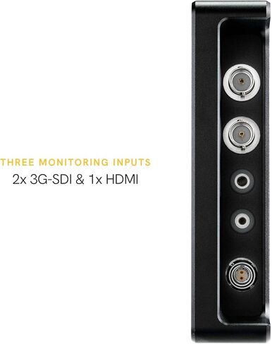 شاشة SmallHD 703 فائقة السطوع على الكاميرا مع شاشة LCD مقاس 7 بوصات بدقة 1920 × 1080، وسطوع 2200 شمعة في المتر المربع، وتقنية 3G-SDI/HDMI in Kuwait