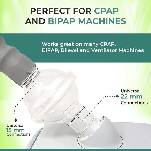 مرشح فيروسي عالمي ملائم لأجهزة CPAP وBiPAP (3) in Kuwait