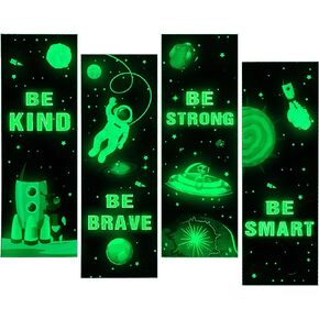 Game Wall Decals Glow in The Dark, Gamer Sticker Inspirational Wall Decor for Boys Room, Kids Bedroom Playroom Nursery Decoration in Saudi Arabia