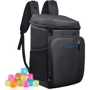 مبردات حقيبة الظهر معزولة ومضادة للتسرب مع أنابيب الثلج، حقيبة ظهر تبريد تادوموي 36 علبة معزولة مقاومة للماء وباردة لمدة تصل إلى 24 ساعة، حقيبة ظهر خفيفة الوزن للغداء للنزهات والتخييم والمشي لمسافات طويلة والشاطئ والمنتزه in Kuwait